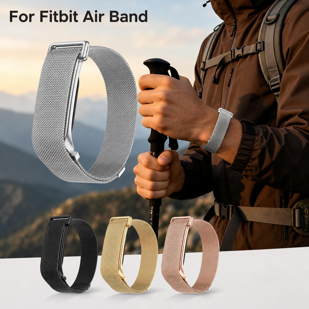 Milanese Loop Magnetic - Pulseira Magnética Milanesa para Relógio Google