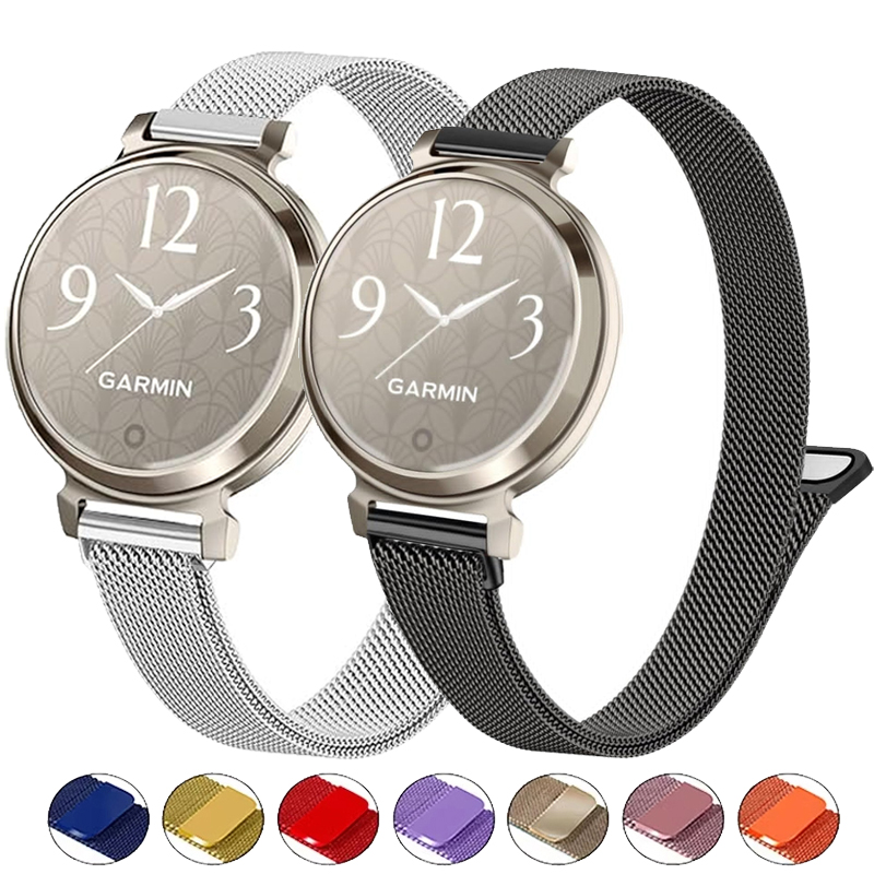 Milanese Loop Magnetic - Pulseira Milanese de 14mm para Garmin