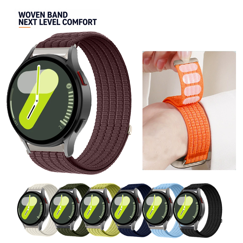 Sport Loop Velcro - Pulseira esportiva de nylon respirável com