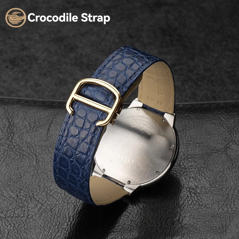 Pulseira de relógio de couro d - Cartier Watch Ballon Bleu avaliação e preço