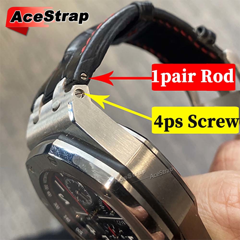 1 conjunto de parafusos de aço - Audemars Piguet Watch Royal Oak avaliação e preço