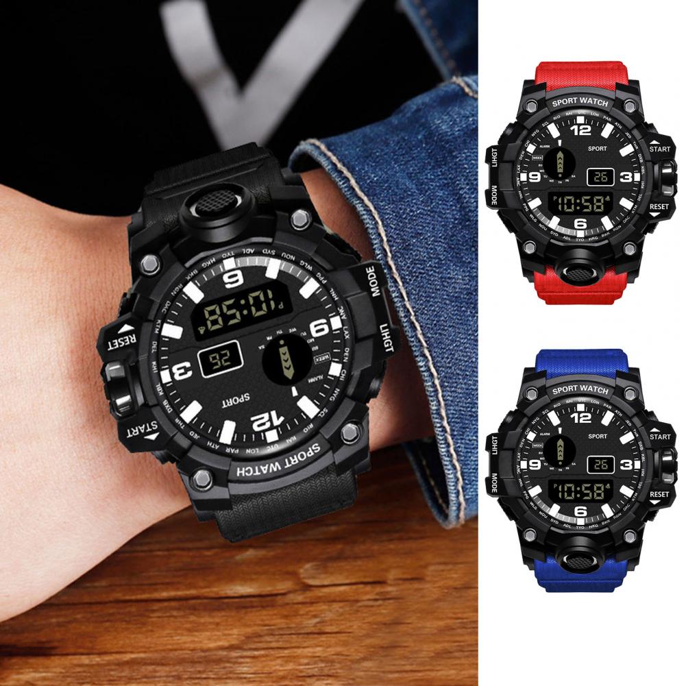 Relógio multifuncional para us - Canvas Strap Watch avaliação e preço