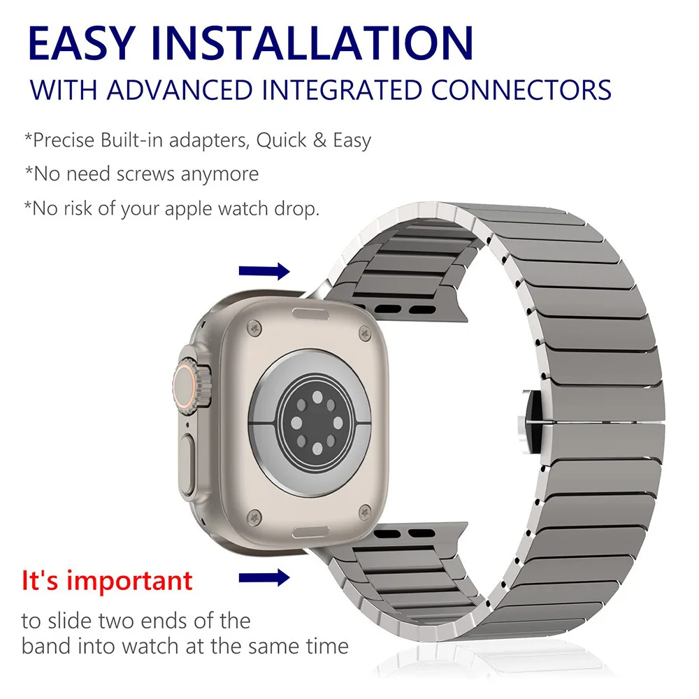 Pulseira de aço inoxidável par - Milanese Loop Magnetic avaliação e preço