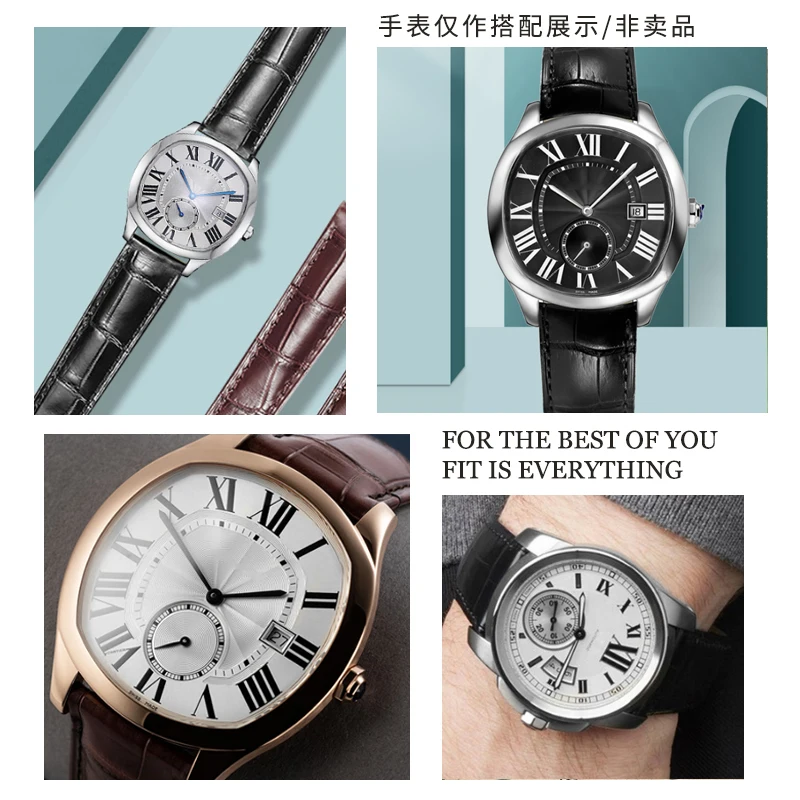 Pulseira de relógio de couro g - Cartier Watch Tank avaliação e preço