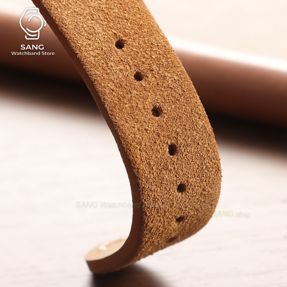 Pulseira de Couro de Suede de  - Suede Strap Watch avaliação e preço
