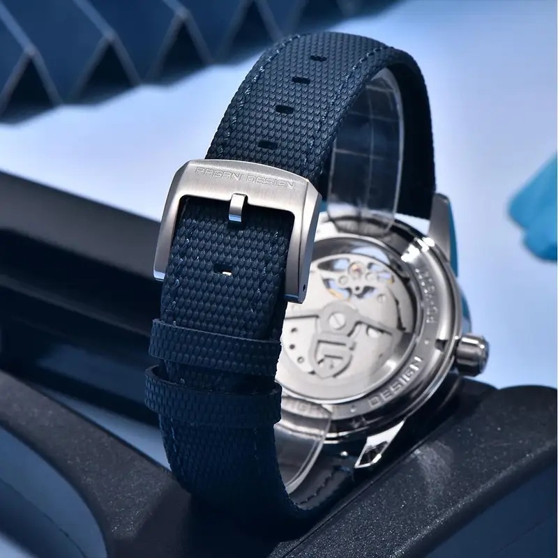 Relógio Automático de Luxo par - Canvas Strap Watch avaliação e preço