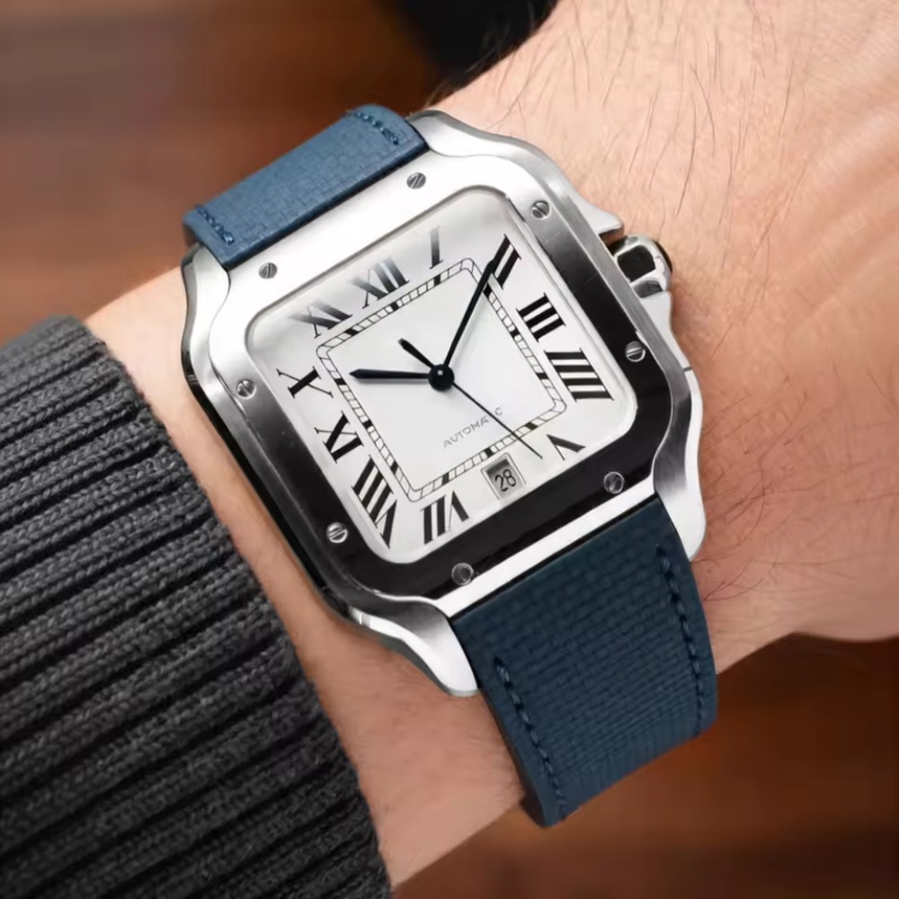 Pulseira de relógio em borrach - Cartier Watch Santos avaliação e preço