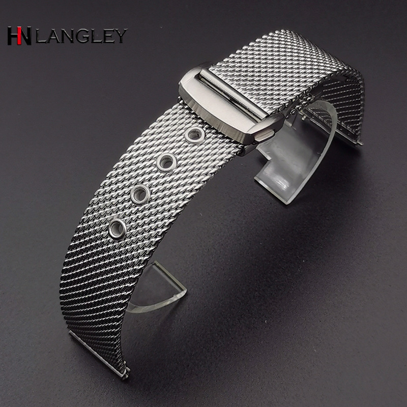Pulseira de Malha Milanesa de  - Omega Watch Seamaster avaliação e preço