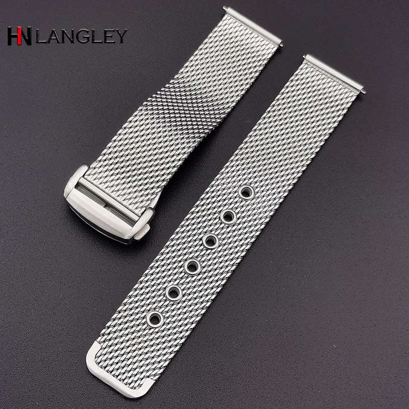 Pulseira de Malha Milanesa de  - Omega Watch Seamaster avaliação e preço