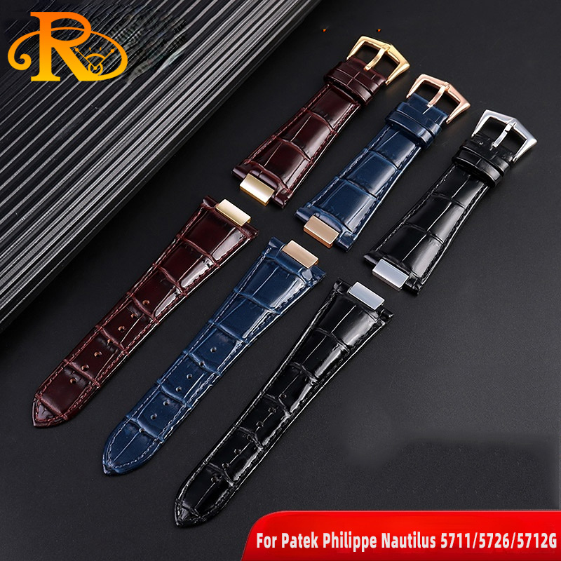 25X13mm notch Genuine Leather  - Patek Philippe Watch Aquanaut avaliação e preço